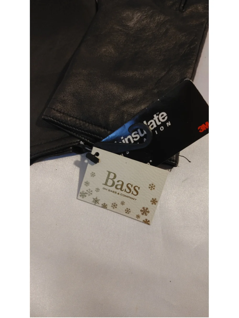 G.H. Bass & Co Leather Gloves NWT